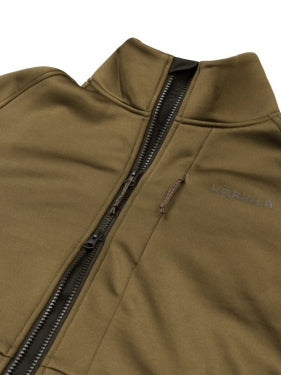 Vilnas jaka Harkila Borr Hybrid, Tumši olīvu/Vītolu zaļas