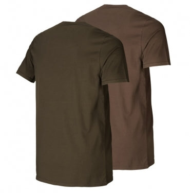 Krekls Harkila Graphic 2 gab., Zaļš/Brūns