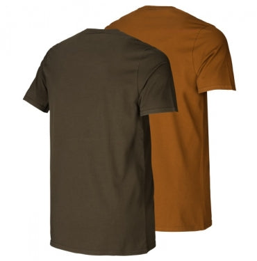 Krekls Harkila Graphic 2 gab., Vītolu zaļš/Māla