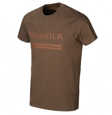 Krekls Harkila logo 2 gab., Vītolu zaļa/Brūna