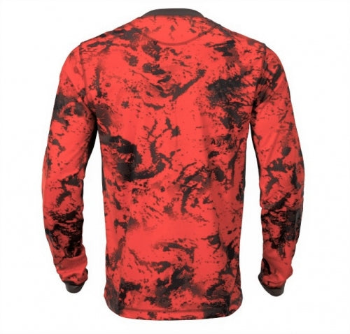 T-krekls Harkila Wildboar Pro L/S, Oranža/Ēnu brūna