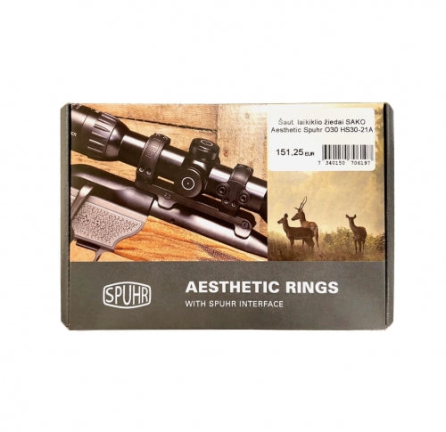Tēmekļa estētiski gredzeni Spuhr SAKO O30 HS30-21A