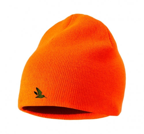 Beanie cepure Seeland Ian Reversible, Oranža/Priežu zaļa