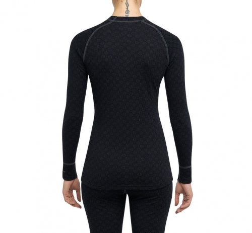 Termo krekls Lady Thermowave Merino Xtreme, Melna