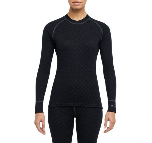 Termo krekls Lady Thermowave Merino Xtreme, Melna
