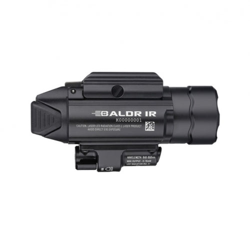 Infrasarkanais lukturītis Olight Baldr, Melns