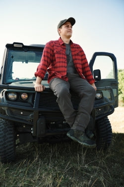 Bikses Outdoor Reinforced, Priežu zaļas