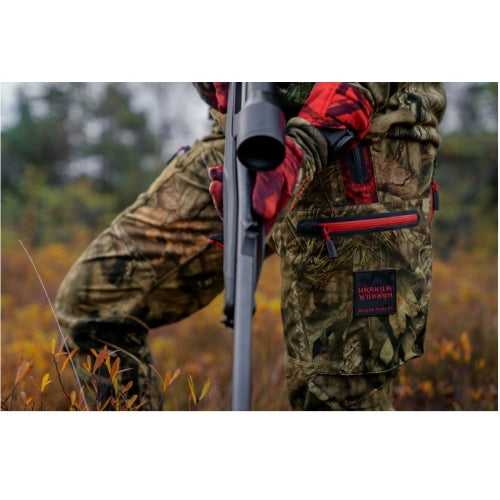 Bikses Harkila Moose Hunter 2.0 GTX MossyOak®Break-Up Country®/MossyOak®Red