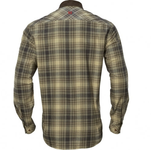 Krekla Harkila Driven Hunt Light teak check