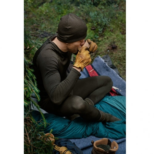 Termoveļas komplekts Harkila Base active, Tumši vītolu zaļš