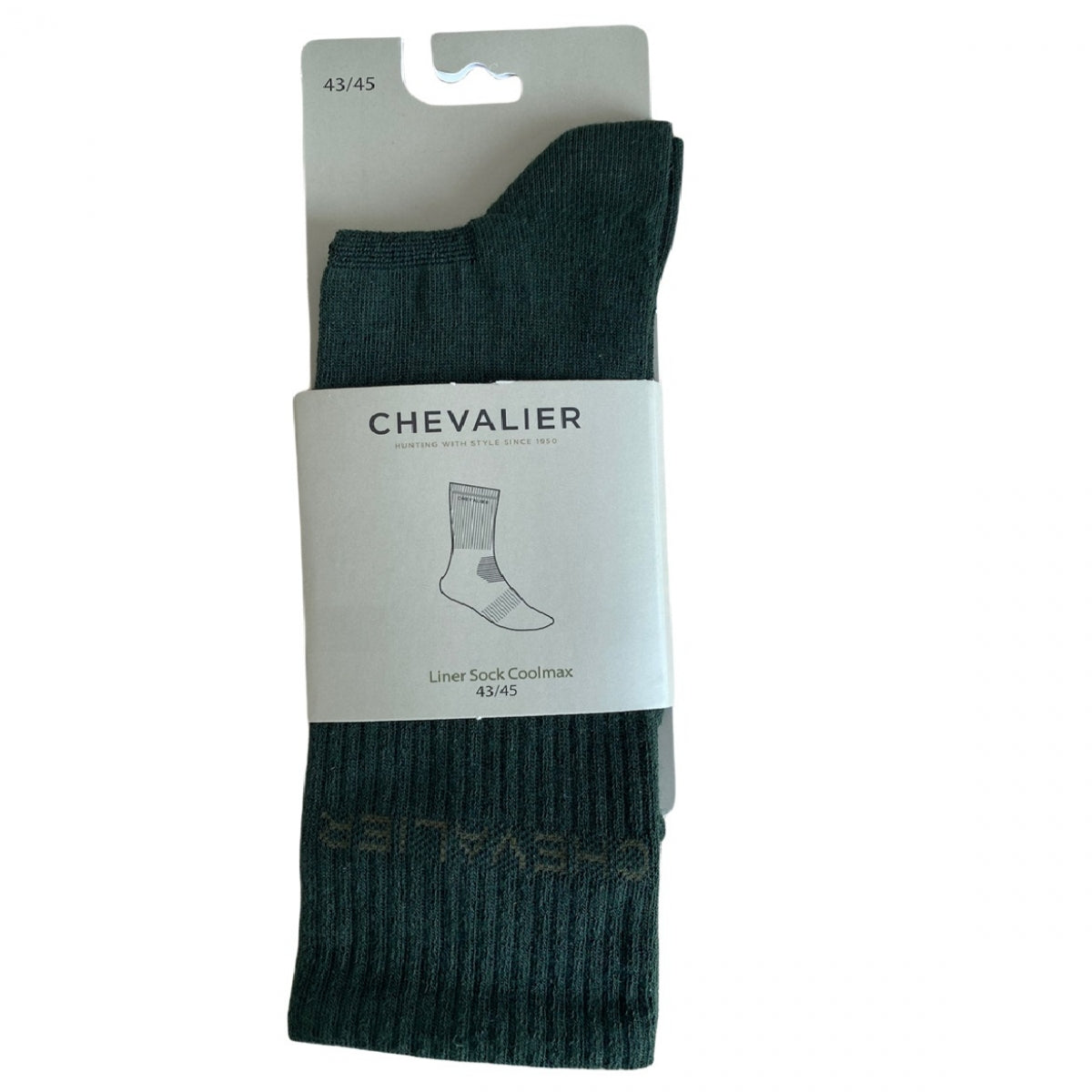 Zeķes Chevalier Liner, Tumši zaļas