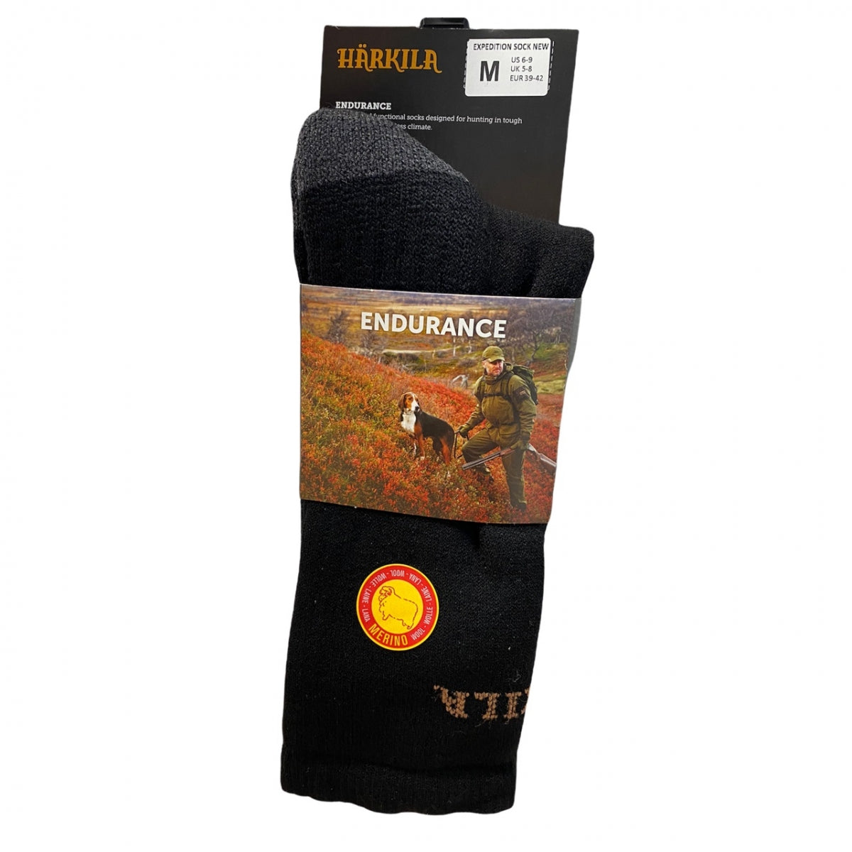 Ekspedīcijas zeķes Harkila, melnas