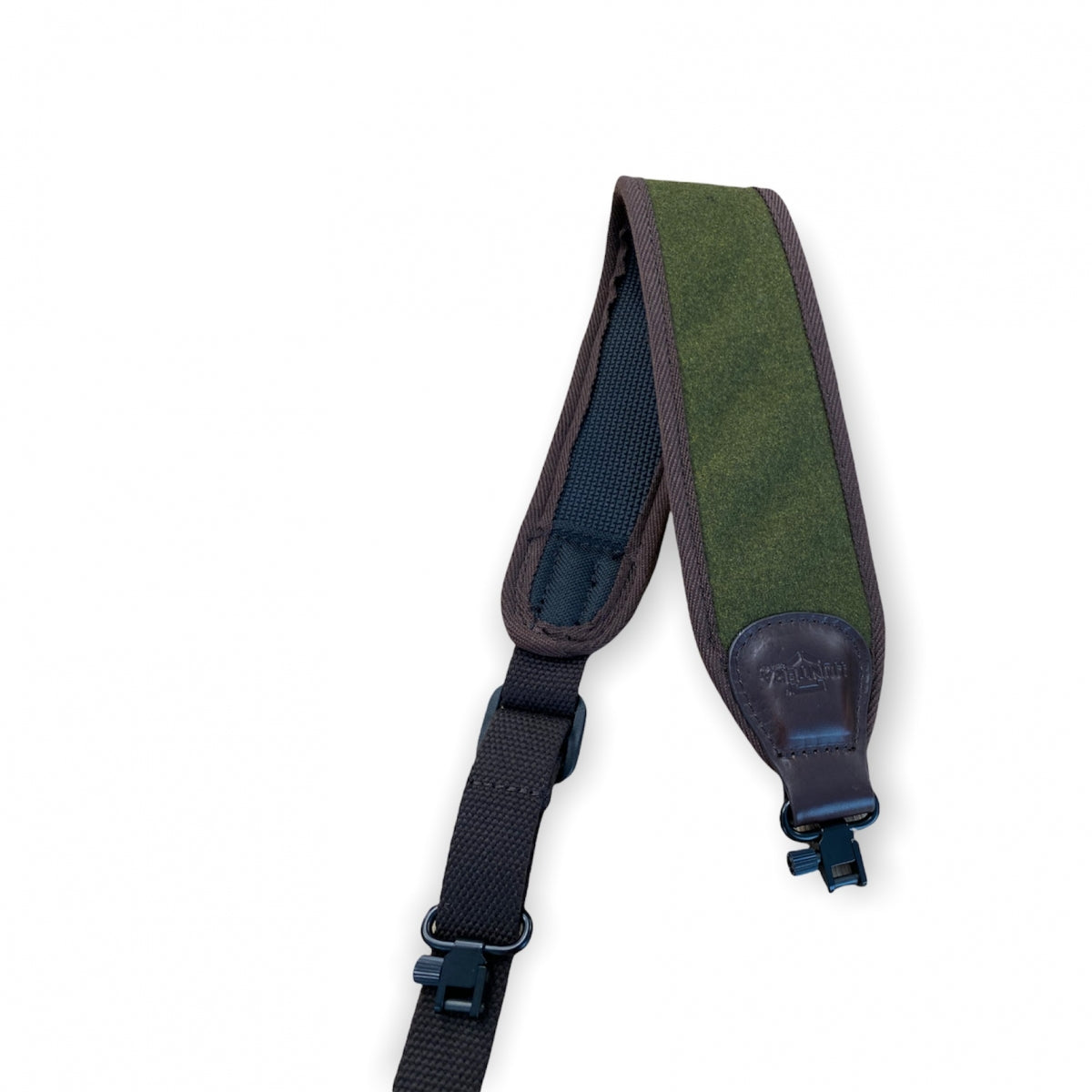 Ieroča siksna Huntera ar skavām 119x7cm, Zaļa