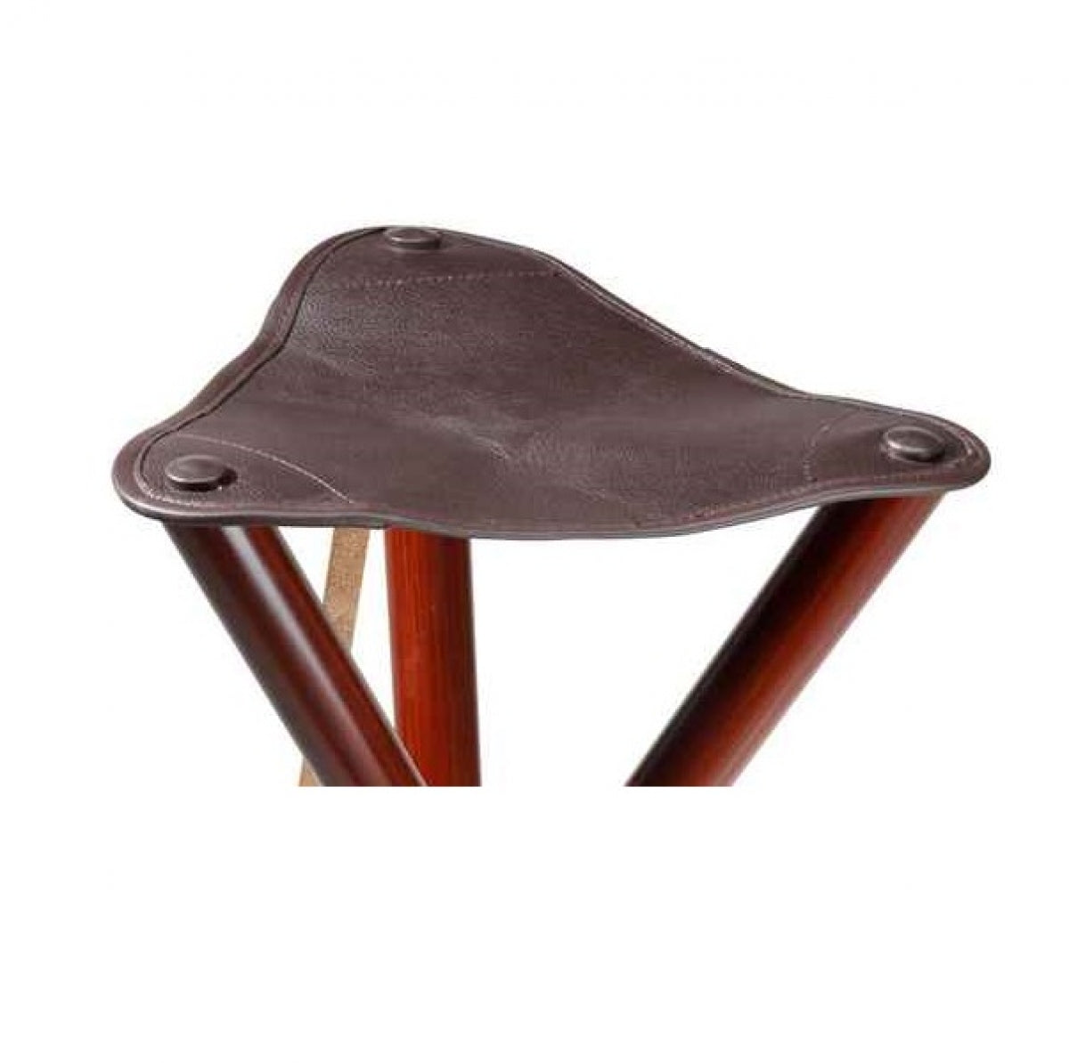 Trīs kāju krēsls ar ādu Frank (65 cm)