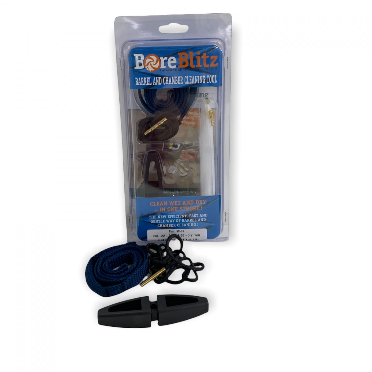 Tīrīšanas virve Bore Blitz Cal. 22-243/5.56-6.2 mm Niebling (9-22rf.21)