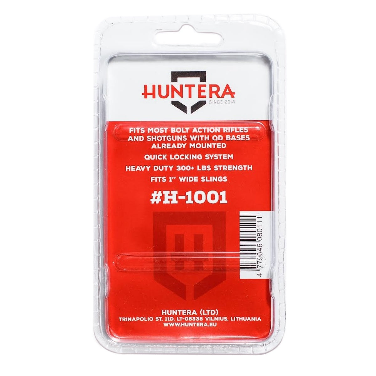 Augstas kvalitātes bises Swivel komplekts Huntera Heavy Duty H-1001