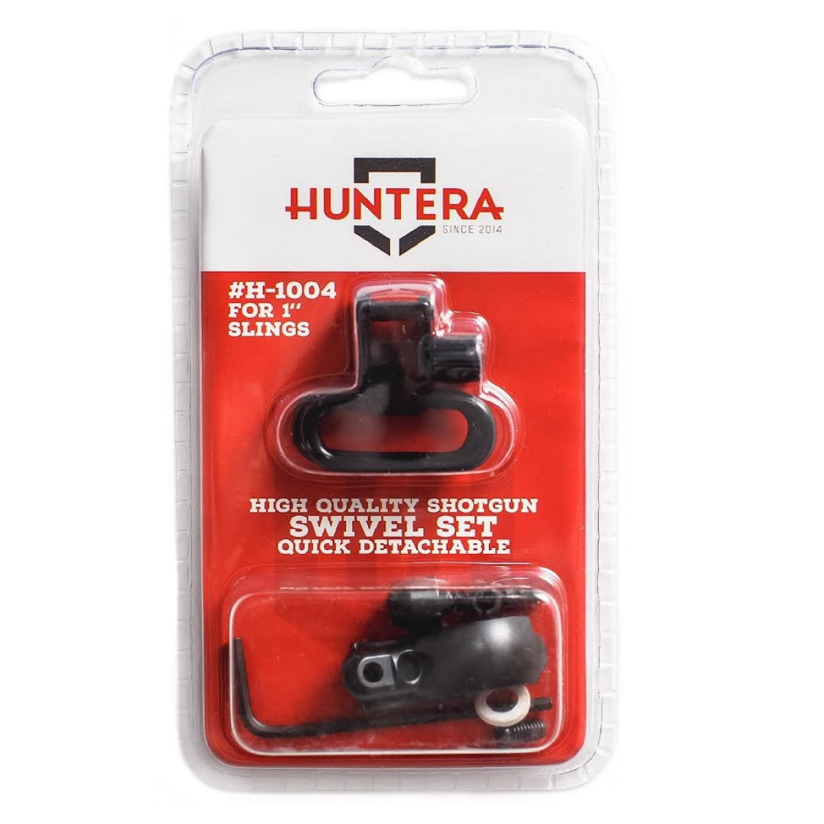 Shotgun Swivel komplekts ar skrūvēm un stiprinājuma gredzenu Huntera H-1004