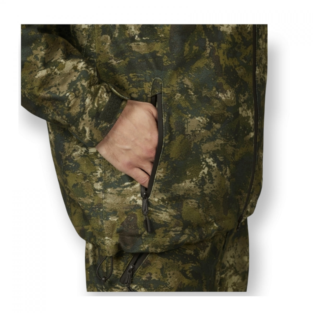 Jaka SEELAND Avail Camo InVis, Zaļa