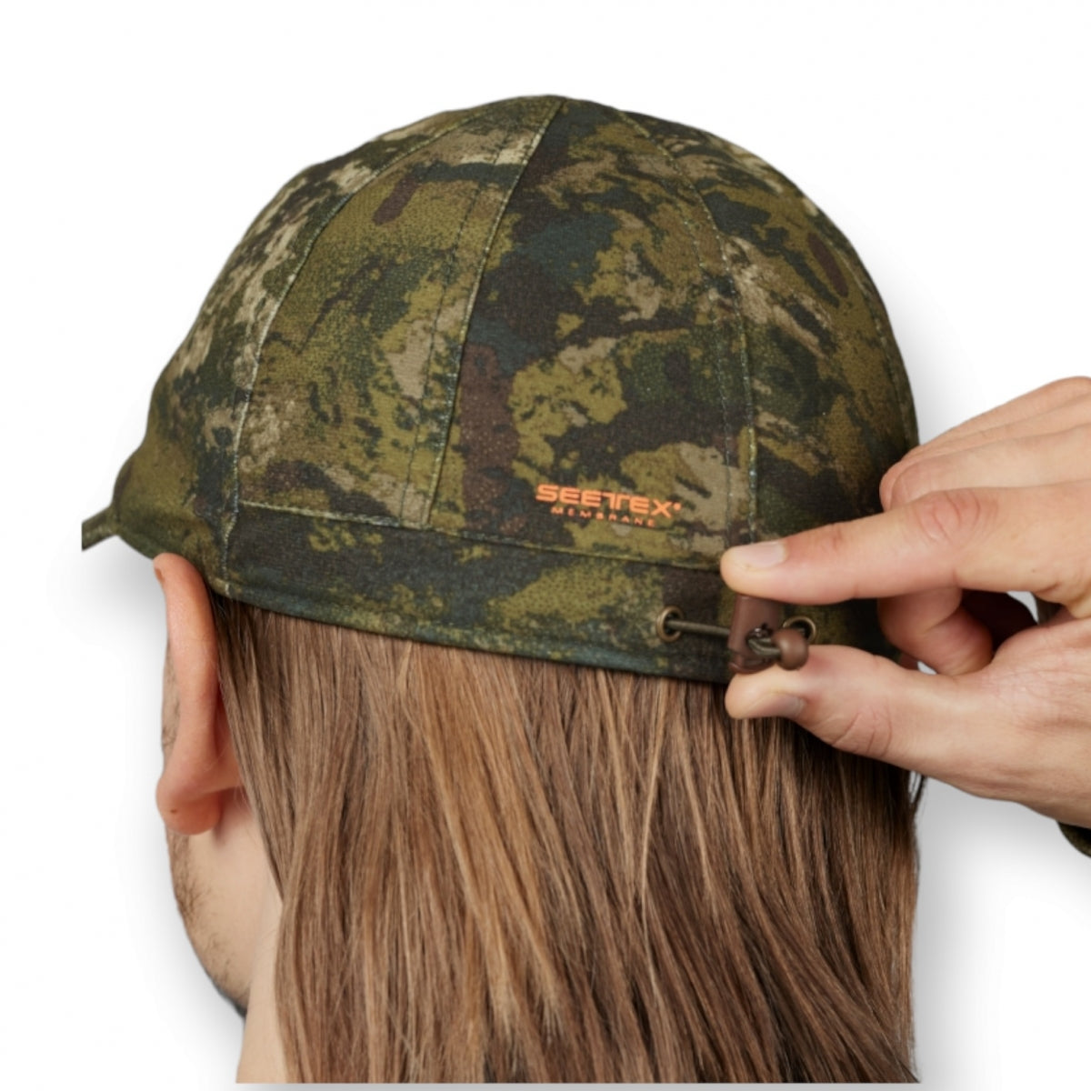 Cepure SEELAND Avail Camo InVis, Zaļa