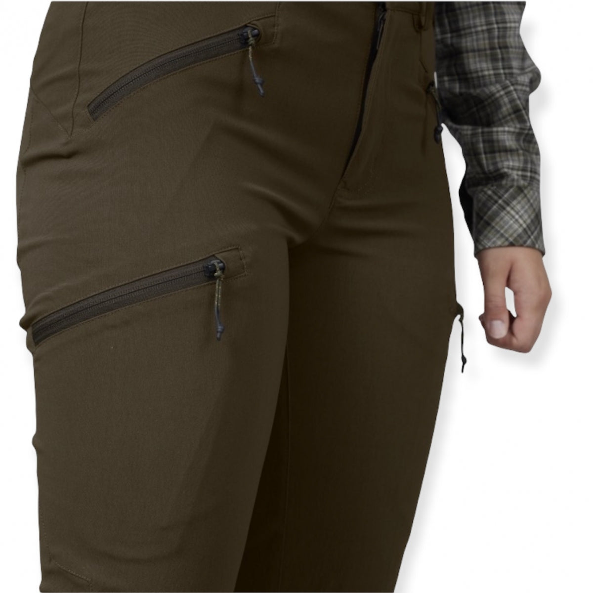 Sieviešu bikses SEELAND Larch stretch, Priežu zaļas