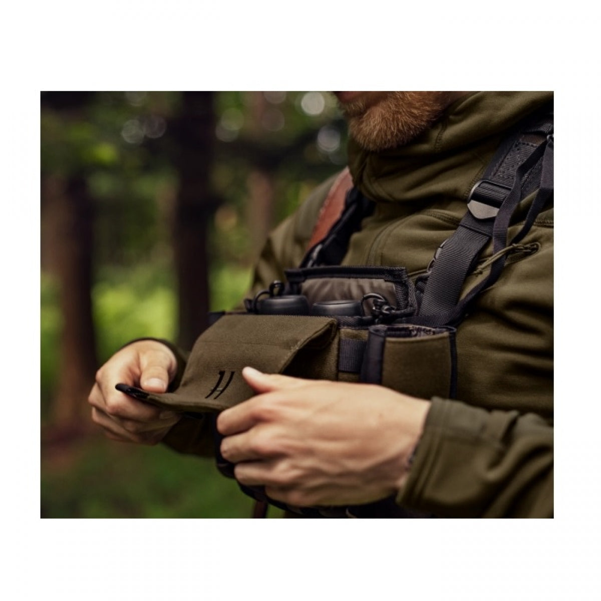 Binokļa siksna HARKILA Deer Stalker, Vītolu zaļa