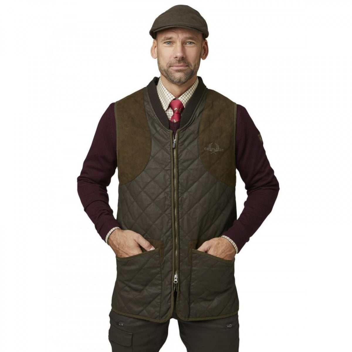 Veste Chevalier Vintage Shooting Leather, Brūna