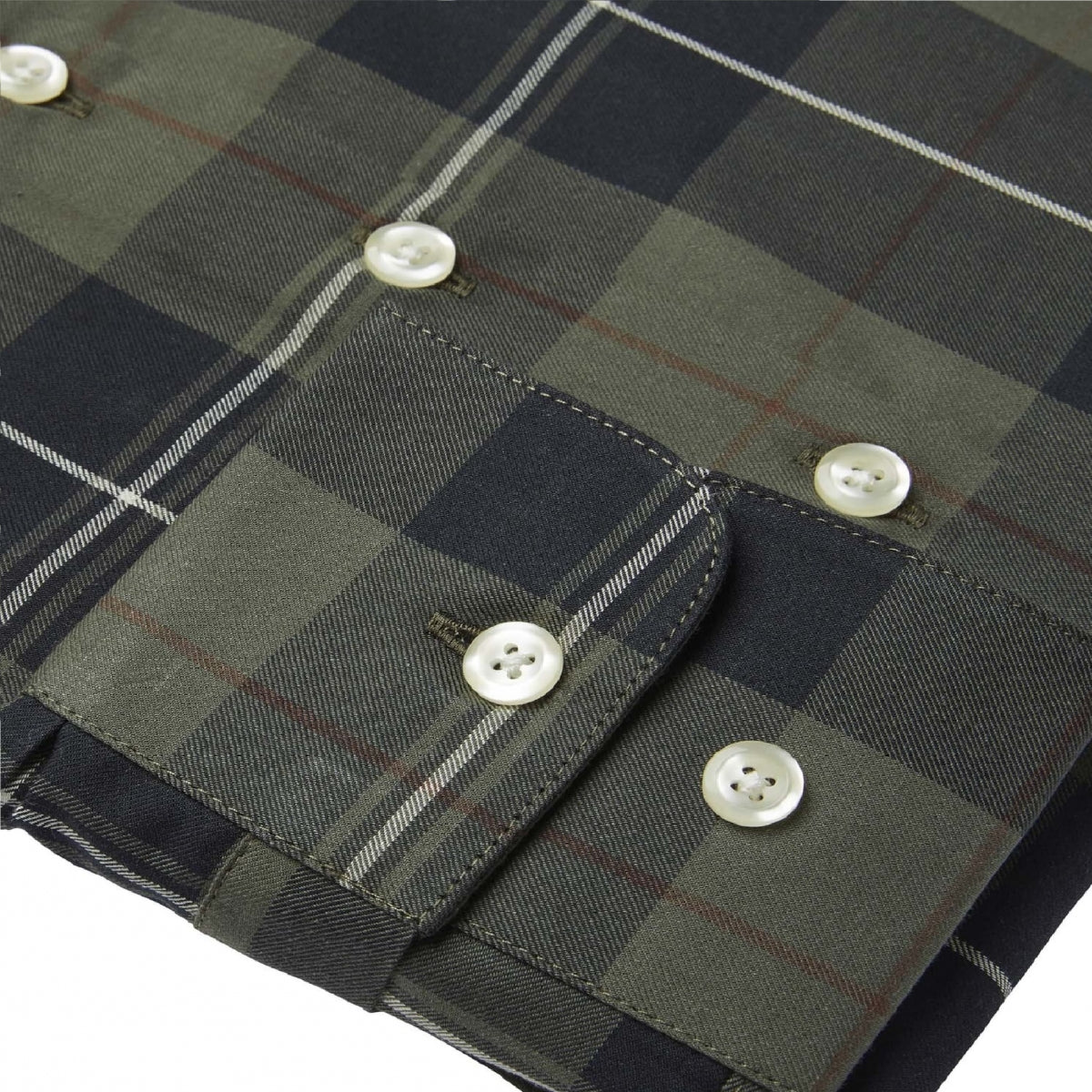 Krekls CHEVALIER Leeson slim fit Check, Tumšs