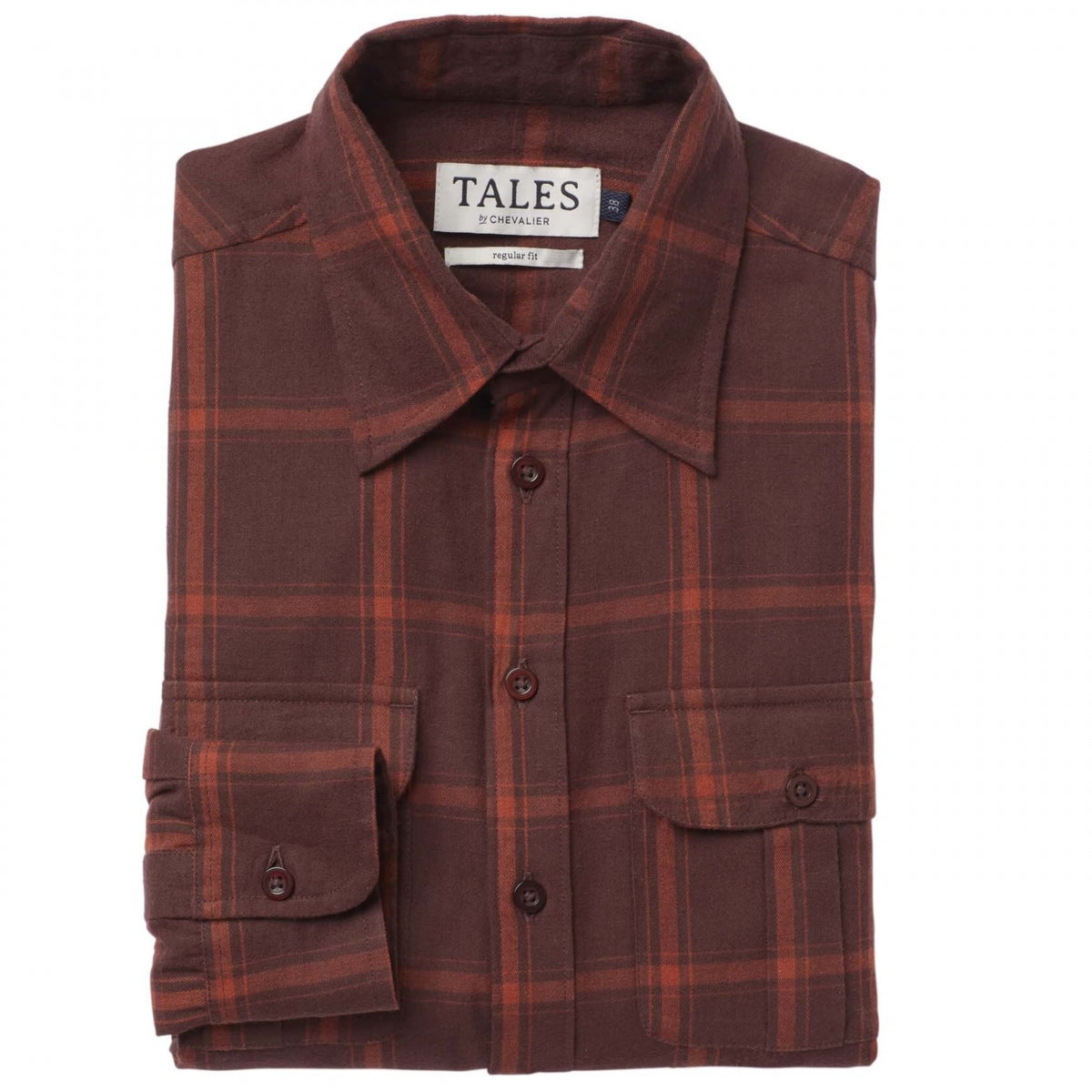 Sieviešu krekls Chevalier Eagle Flannel, Lapsu sarkans