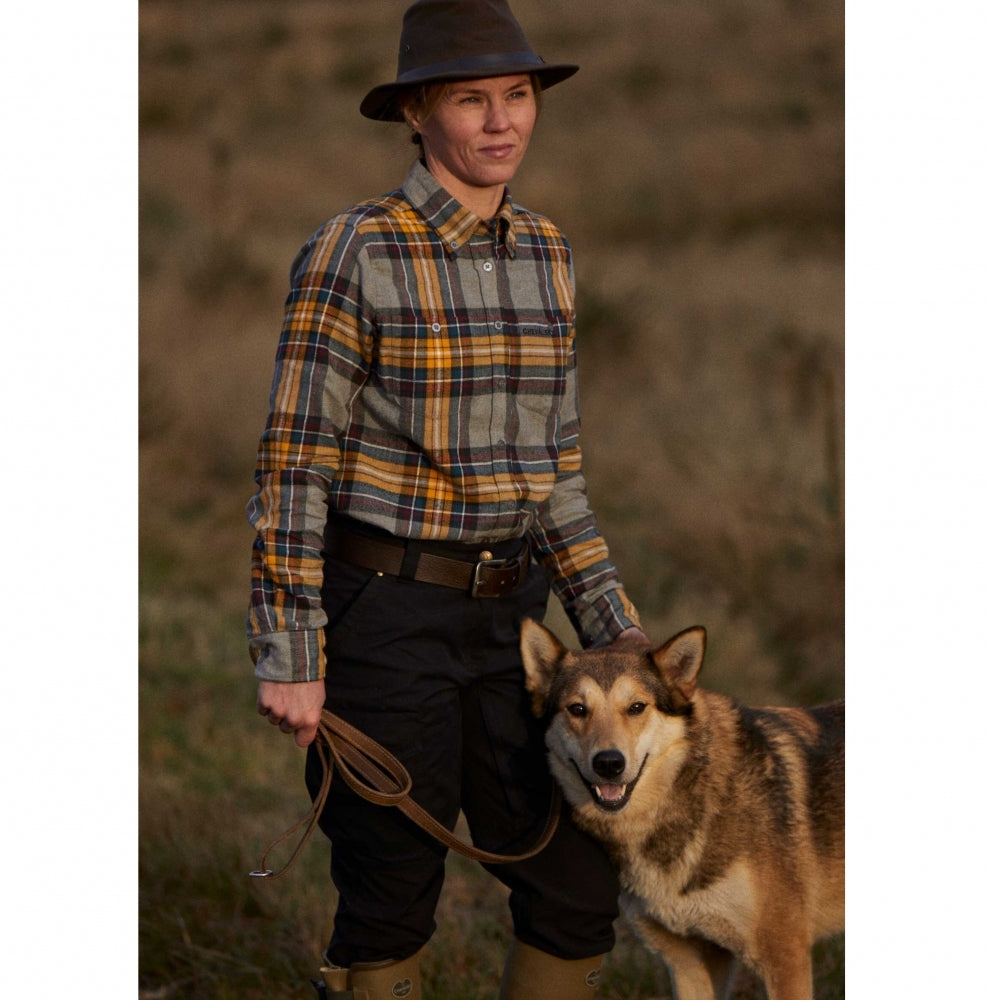 Sieviešu krekls CHEVALIER Lynx Checked, Sinepes