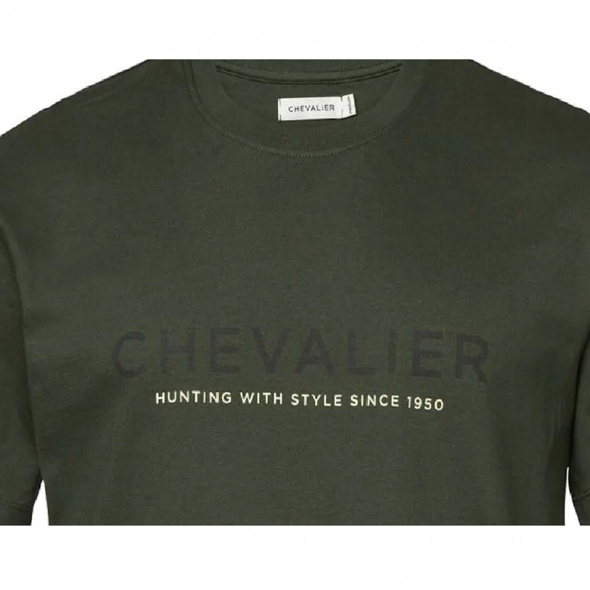 T-krekls Chevalier Logo, Meža zaļš
