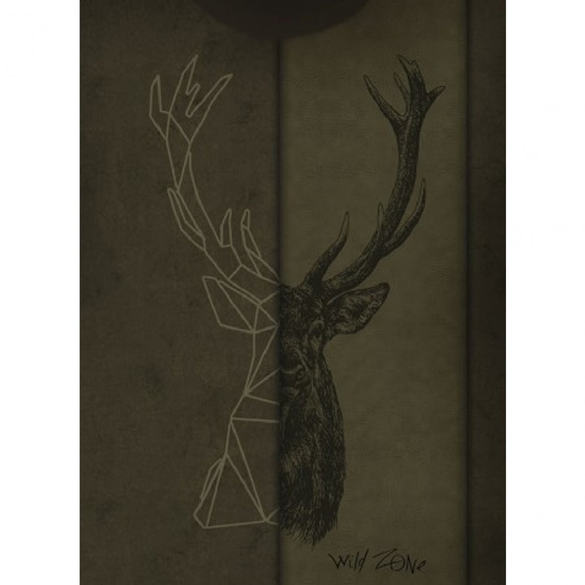 T-krekls Wild Zone ar briedi M-269-1915, Brūns