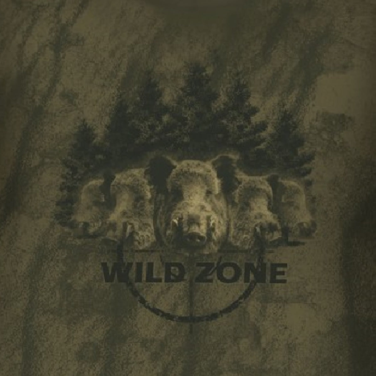 T-krekls Wild Zone ar kuiļu druku M-269-1920, Zaļš