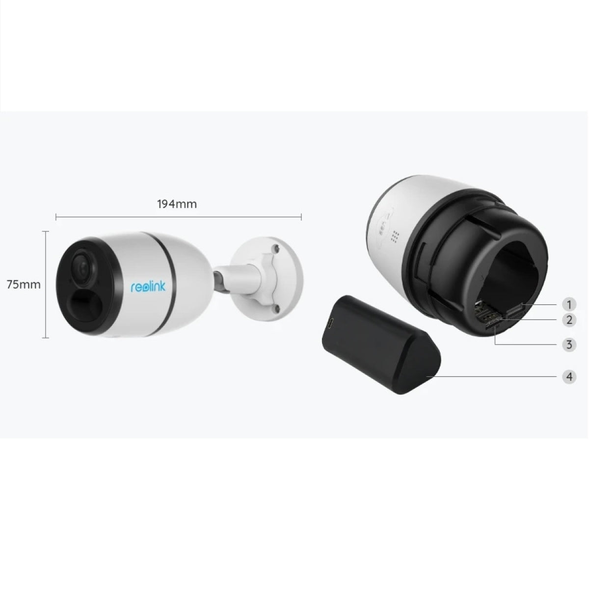 Kamera Mobile security Reolink Go Plus 4G