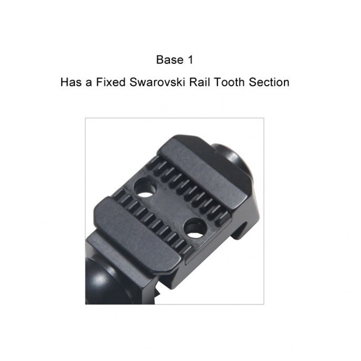 Bāze Recknagel PICATINI Swarovski Weaver AKM BH 7,5 Mutter