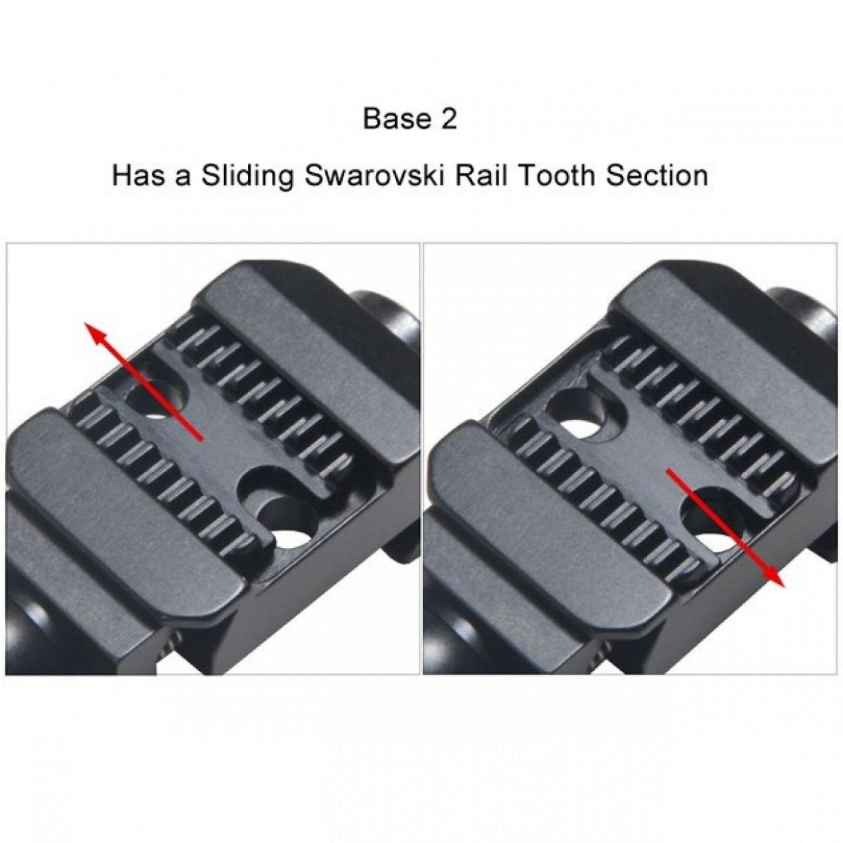Stiprinājums priekš PICATINI Swarovski RECKNAGEL 57553-0050
