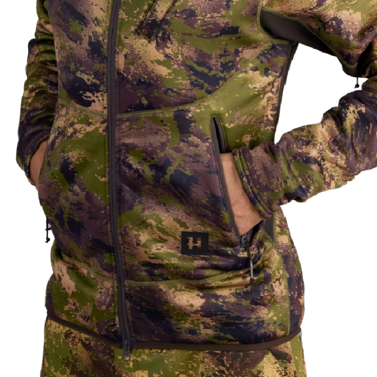Medību tērps Harkila Deer Stalker camo Axis MSP®, Meža zaļš