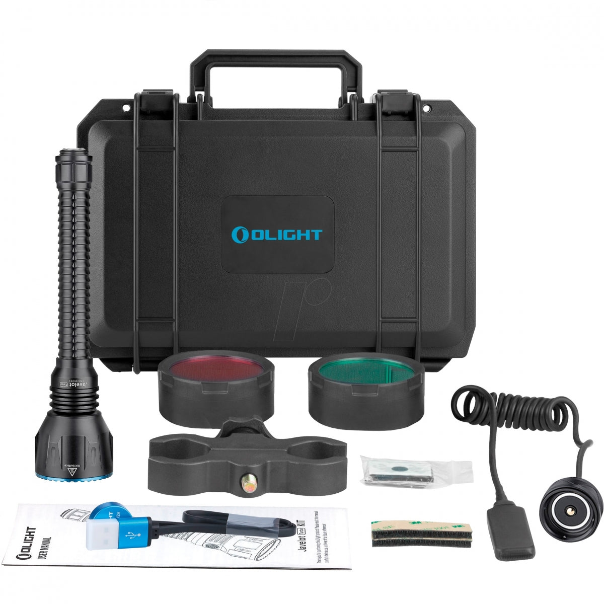 Lukturītis Olight Javelot Turbo komplekts, Melns