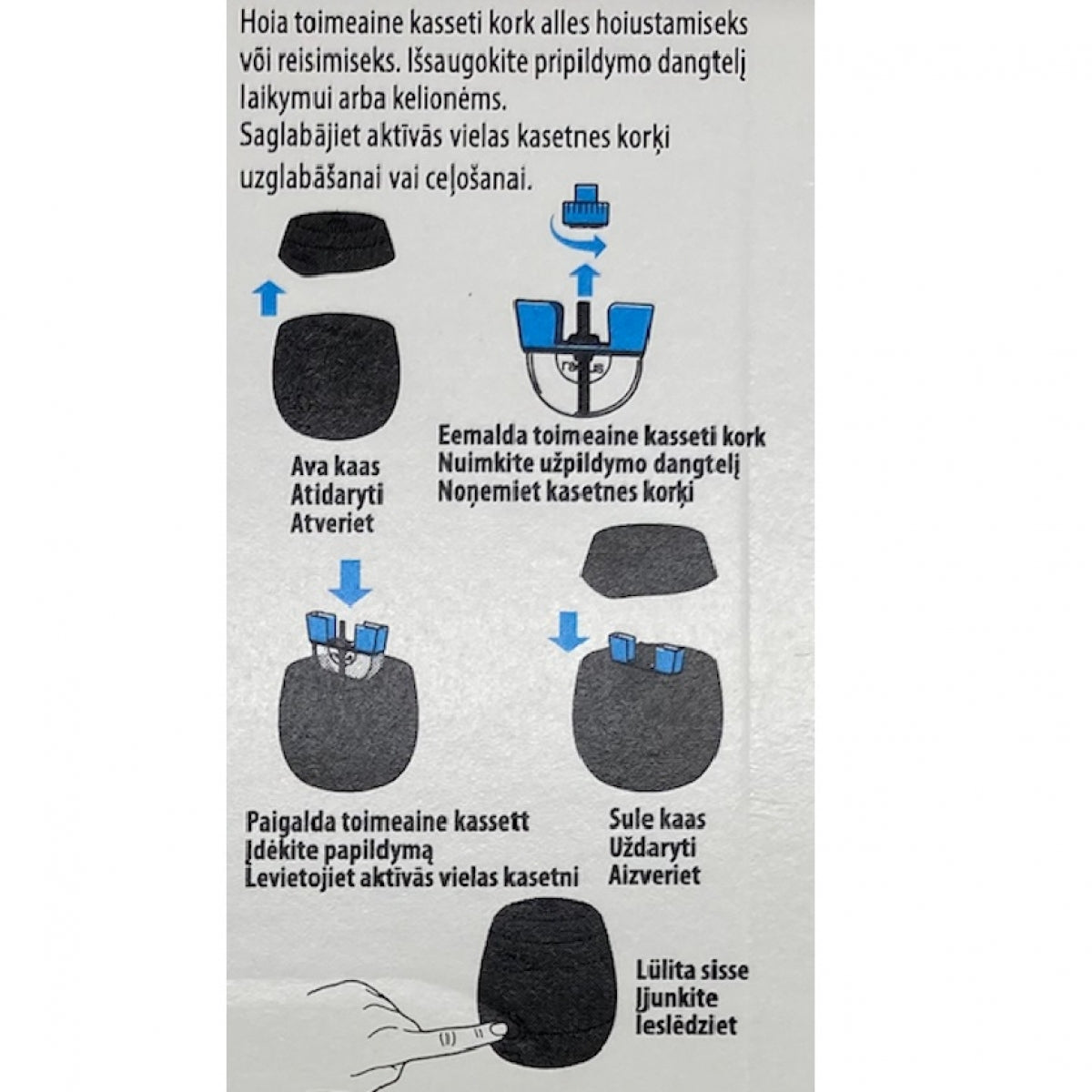 Mosquito repellent for the device THERMACELL ER140I