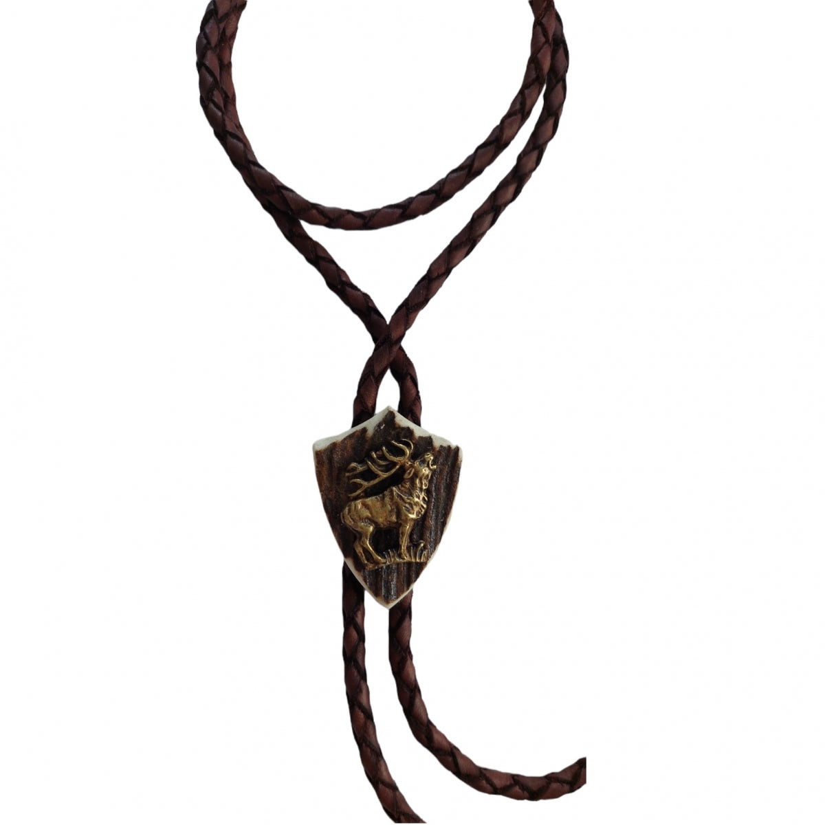 Medaljons ar rēcošu briežu rotājumu (LP16/A)