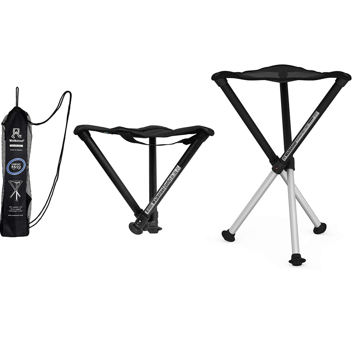 Krēsls Walkstool Comfort salokāms 55cm