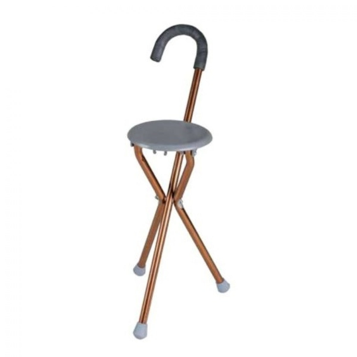 Trīs kāju krēsls ar rokturi