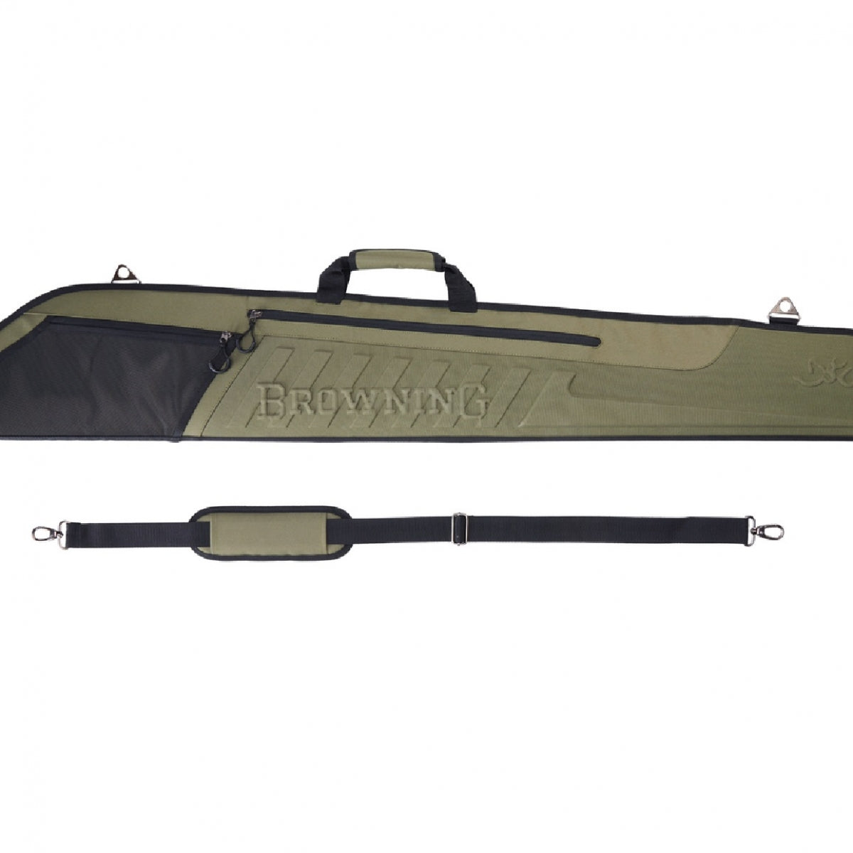 Mīkstais futrālis BROWNING Flex Nitro 136cm 1412253653, Zaļš/Melns