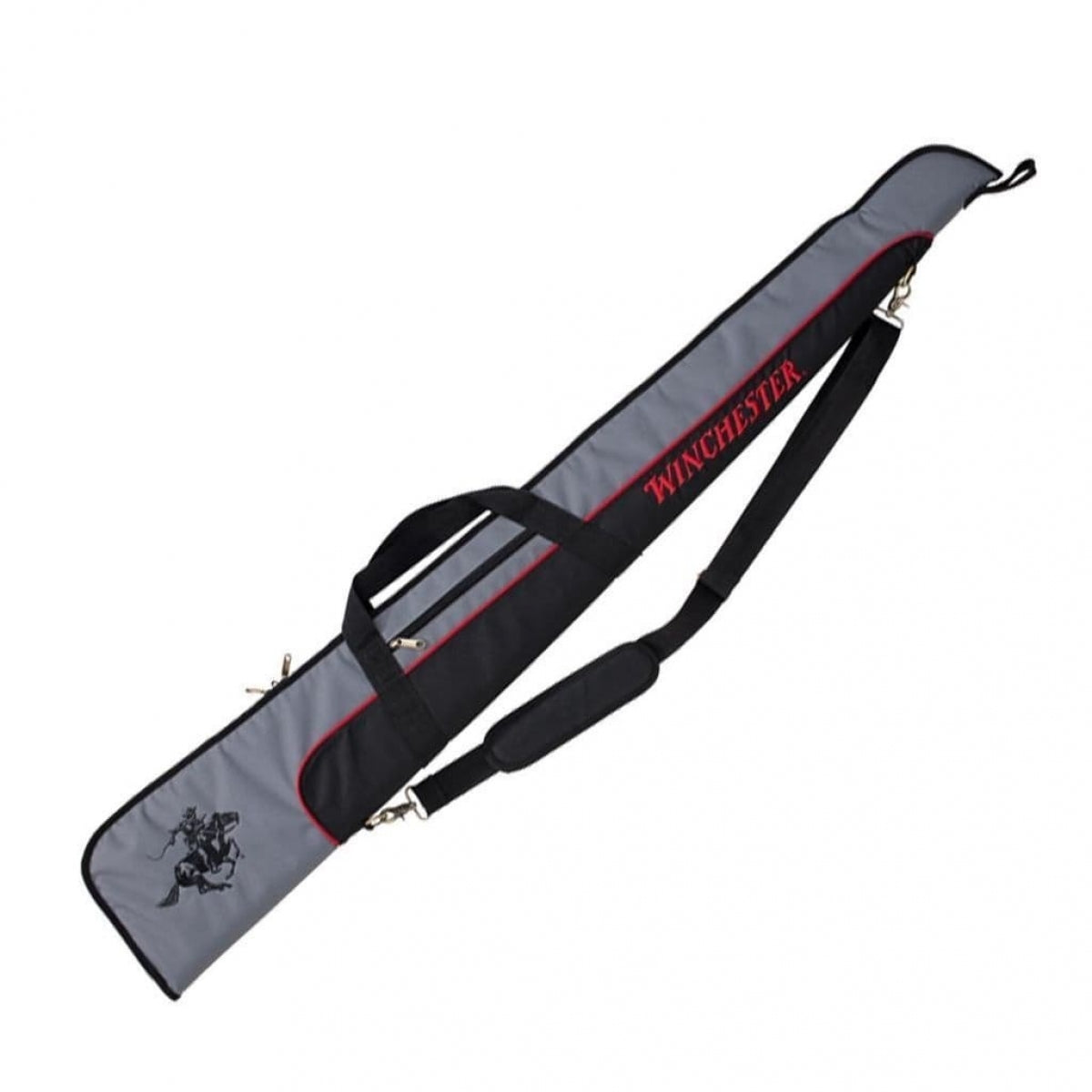 Mīkstais futrālis Winchester field 132 cm 641904252, Melns/Pelēks