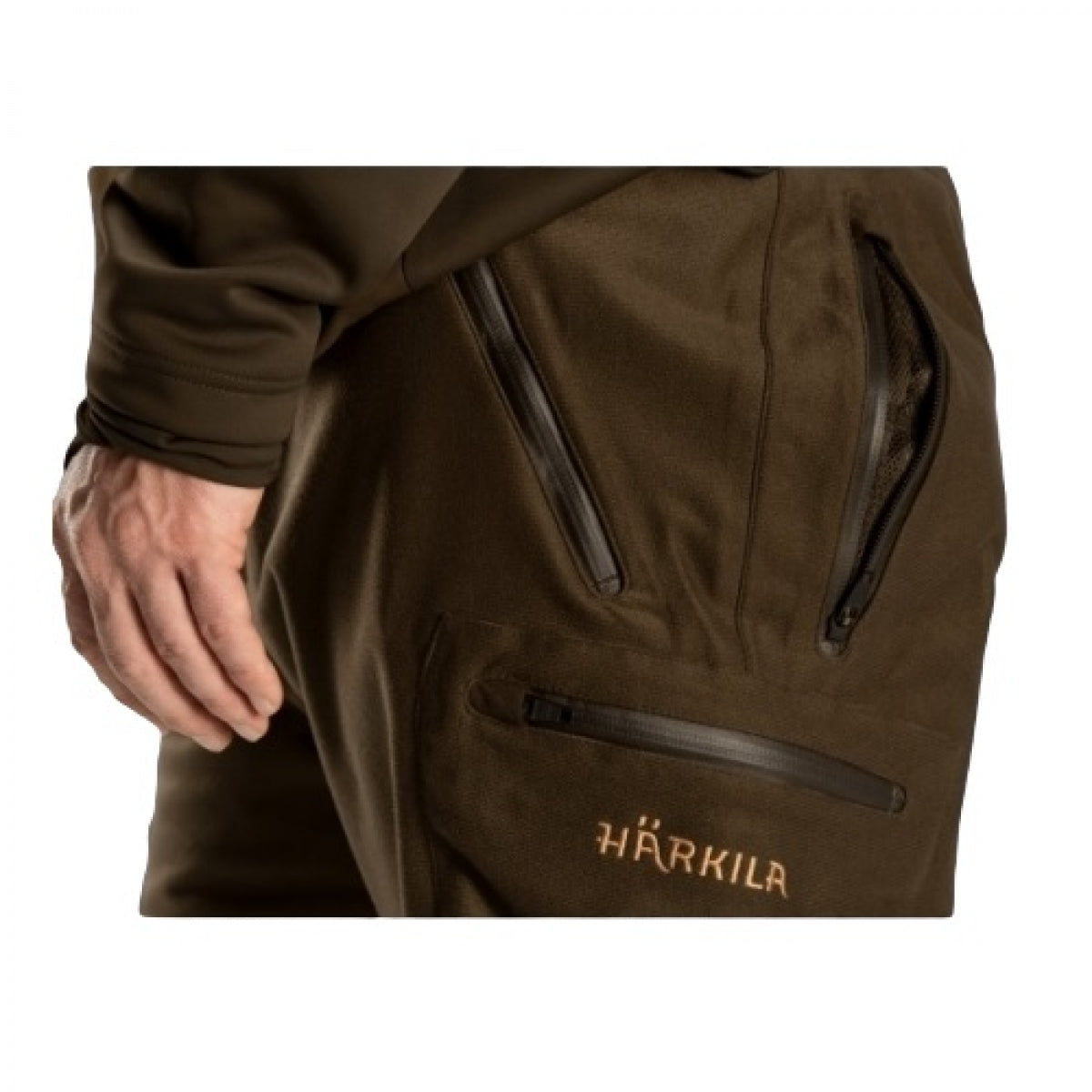 Bikses Harkila Mountain Hunter Pro, Medību zaļas