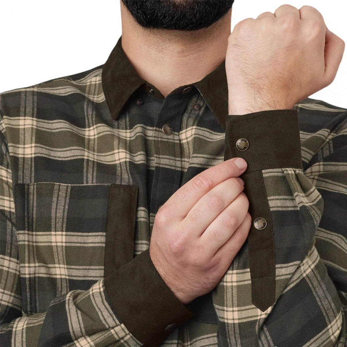 Krekls HARKILA Aivak L/S, Olīvu