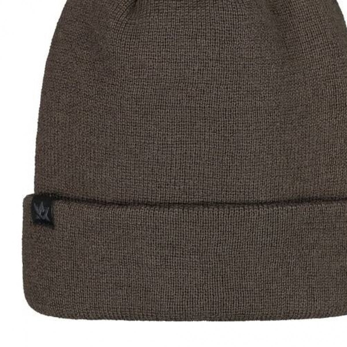 Beanie cepure Alaska Merino Moss, Brūna