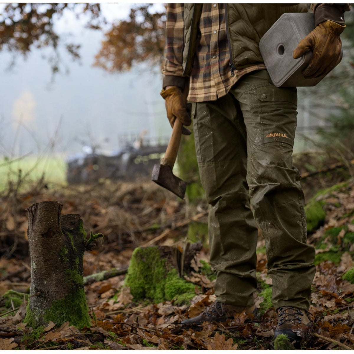 Bikses HARKILA Asmund, Vītolu zaļas