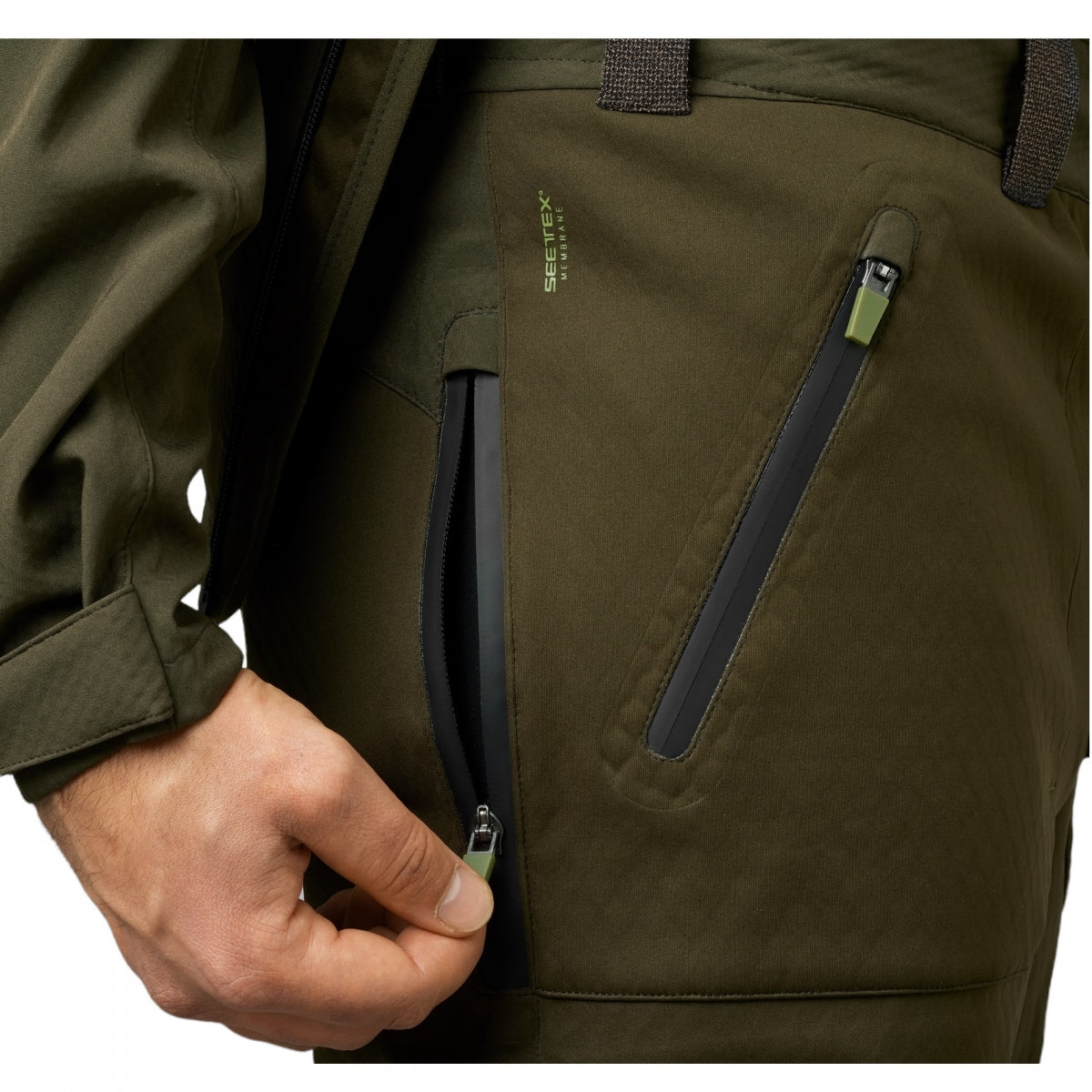 Bikses SEELAND Hawker Shell II, Priežu zaļas