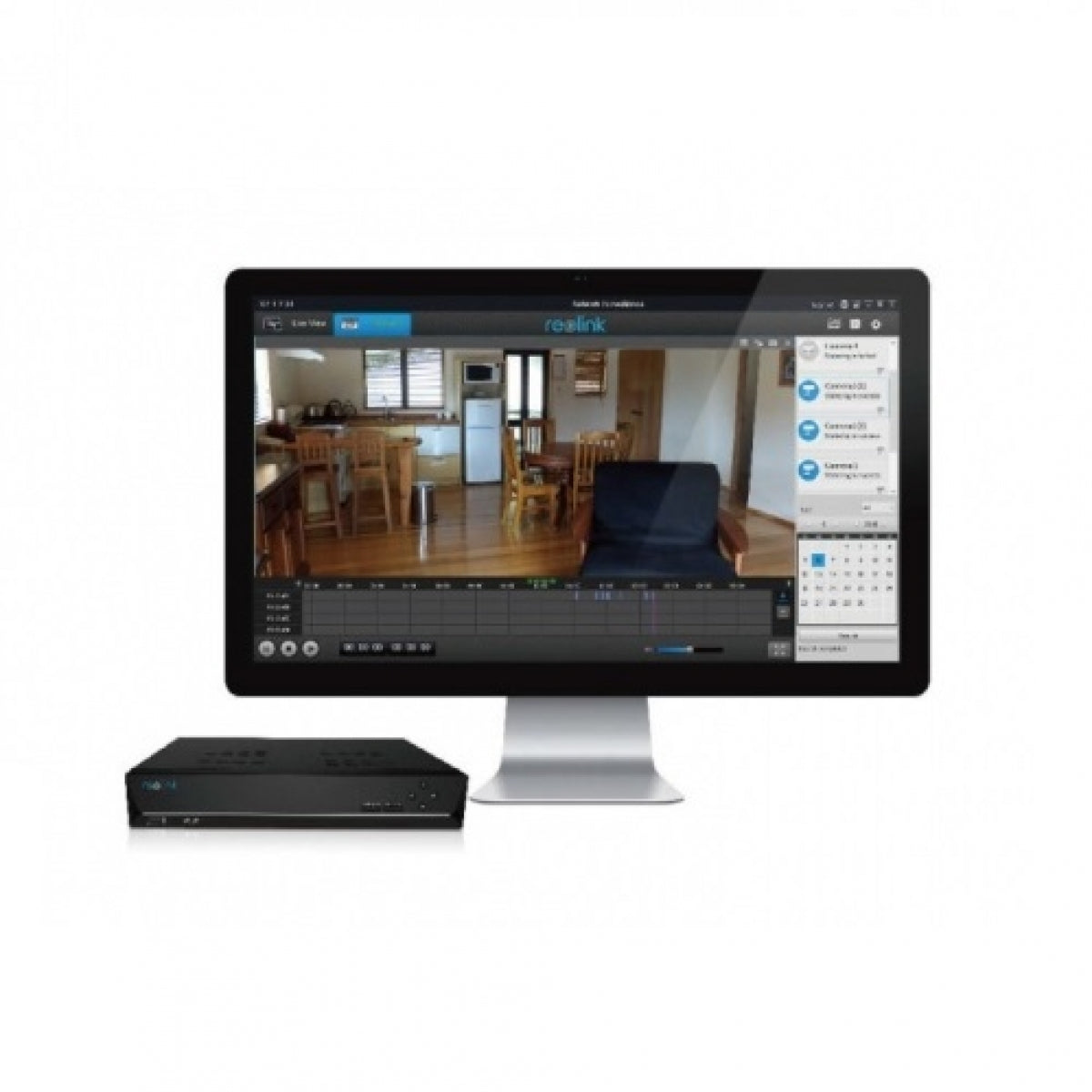 PoE NVR Recording RLN16-410 16-Kanālu