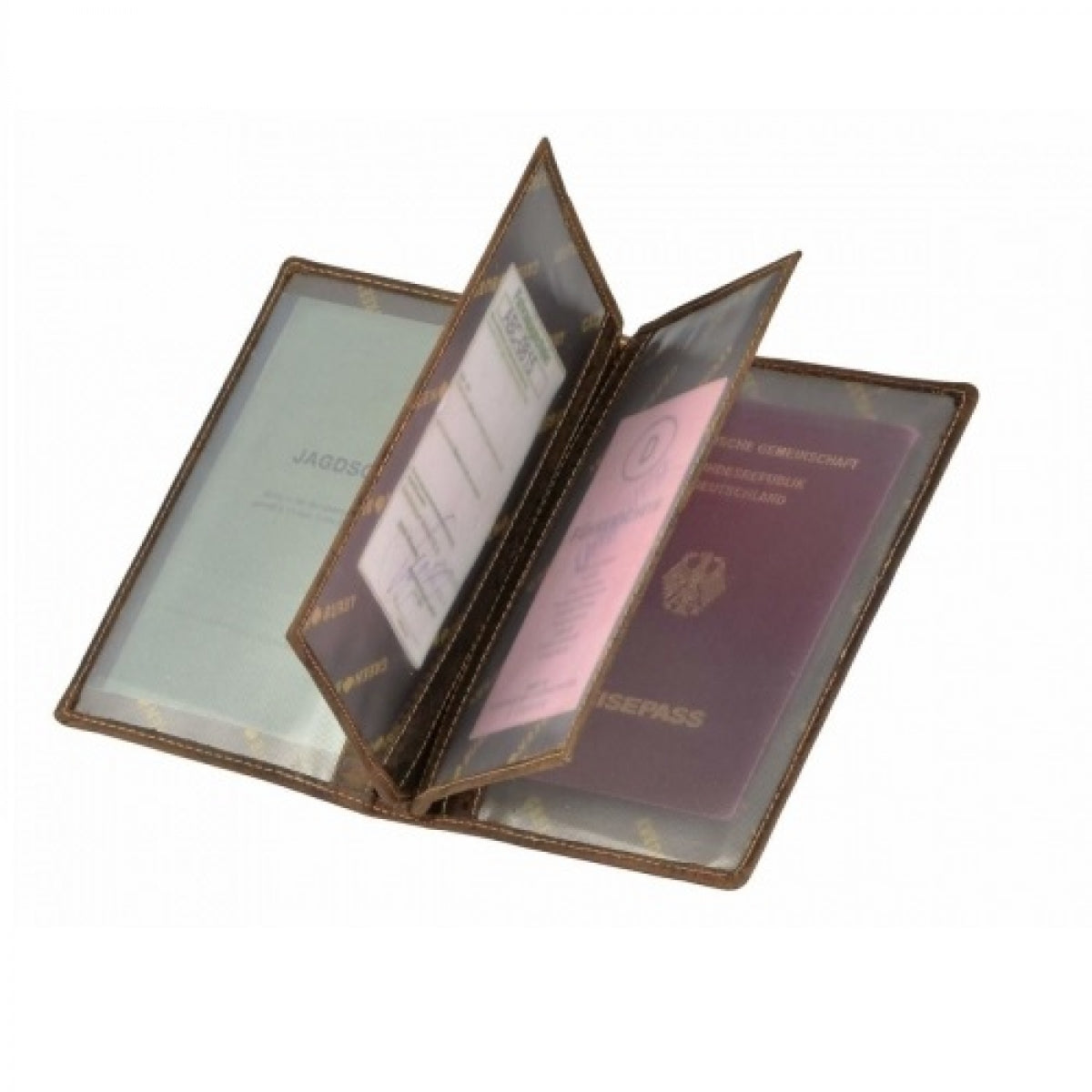 Ādas maciņš dokumentiem GREENBURRY 328B-Stag-25